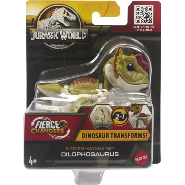 Jurassic World: Éledő Dínóbébi Dilophosaurus dinoszaurusz – Mattel