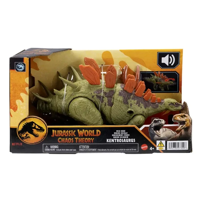 Jurassic World: Támadó Dinó Hanggal Kentrosaurus – Mattel