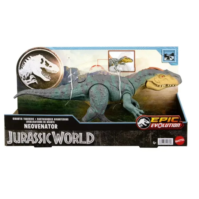 Jurassic World: Óriás támadó Neovenator dinoszaurusz – Mattel