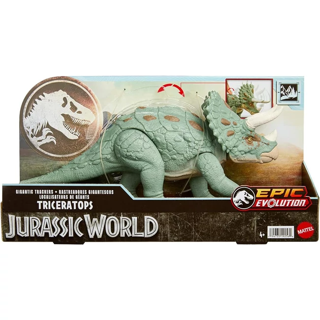Jurassic World: Óriás támadó Triceratops dinoszaurusz – Mattel