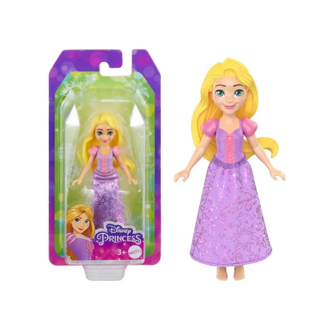 Disney Hercegnők: Mini Aranyhaj hercegnő baba – Mattel