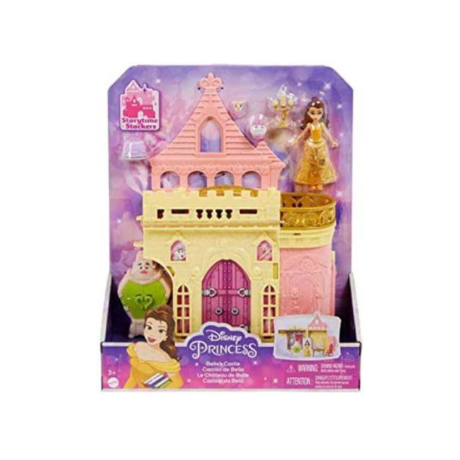 Disney Hercegnők: Mini Belle hercegnő palotája – Mattel