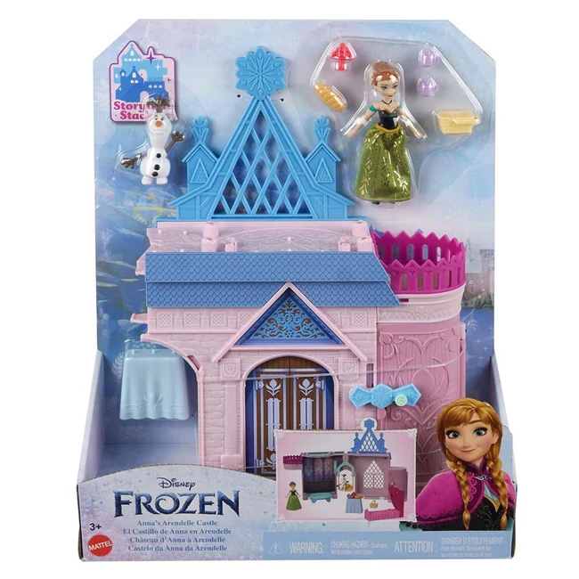 Jégvarázs: Palota mini Anna babával – Mattel