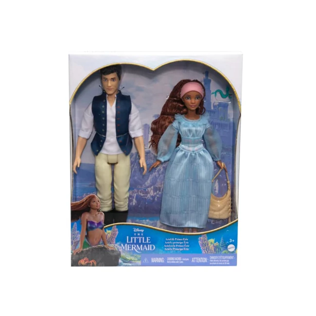 Disney A kis hableány: Ariel és Erik baba szett 30 cm – Mattel