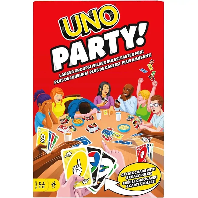 UNO Party kártyajáték – Mattel