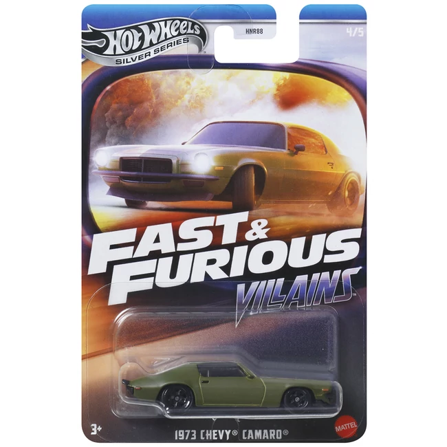Hot Wheels: Halálos iramban 1973 Chevy Camaro kisautó 1/64 – Mattel