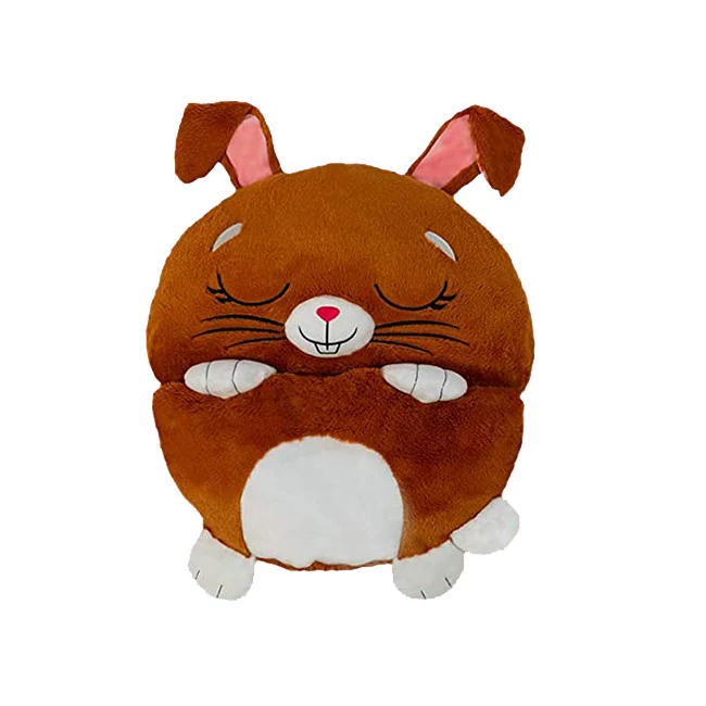 Happy Nappers: Barna nyuszi párna hálózsák 137 cm
