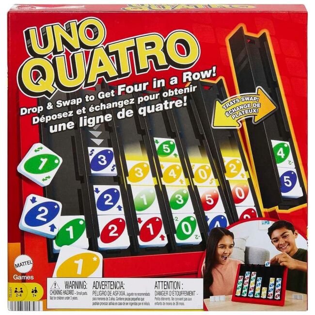 UNO Quatro társasjáték – Mattel