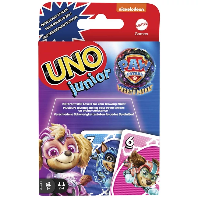 UNO Junior: Mancs Őrjárat kártyajáték – Mattel
