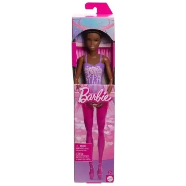 Barbie balerina baba lila-rózsaszín ruhában – Mattel