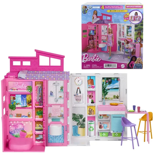 Barbie: Együtt a Földért álomház kiegészítőkkel – Mattel