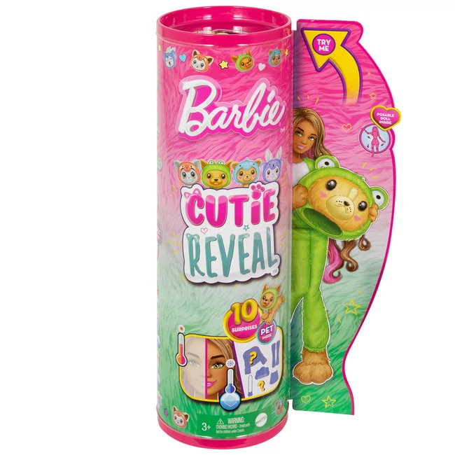 Barbie Cutie Reveal: Békuci meglepetés baba (6.sorozat) – Mattel