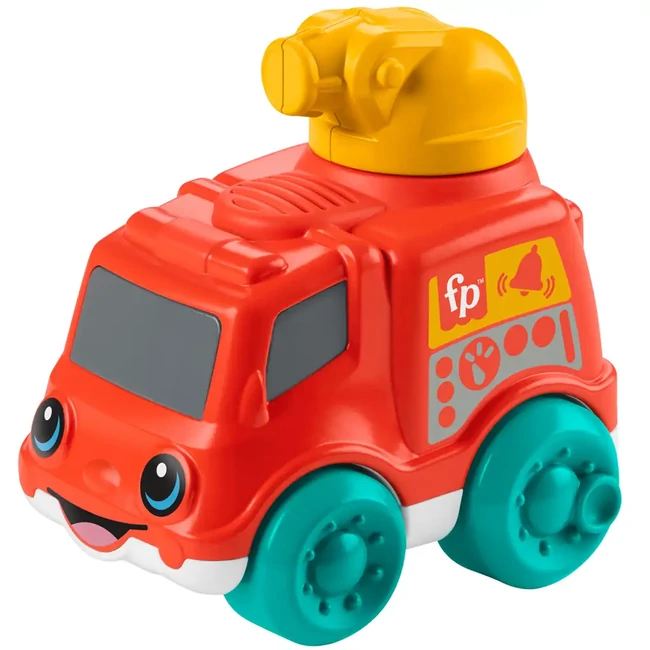 Fisher-Price: Tili-toli kisautó – Vidám tűzoltó – Mattel