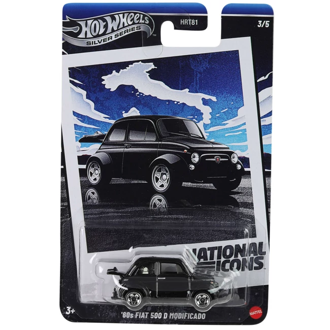 Hot Wheels: Vintage '60s Fiat 500 D Modificado kisautó 1/64 – Mattel