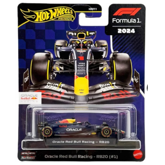 Hot Wheels Formula 1: Oracle Red Bull Racing RB10 (#1) kisautó 1/64 – Mattel