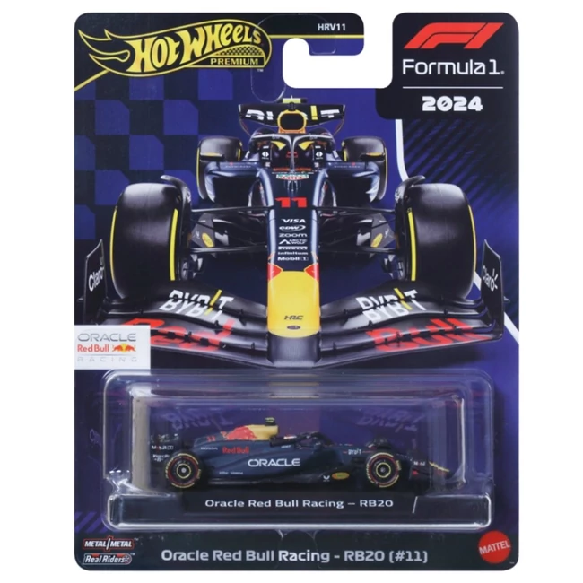 Hot Wheels Formula 1: Oracle Red Bull Racing RB10 (#11) kisautó 1/64 – Mattel