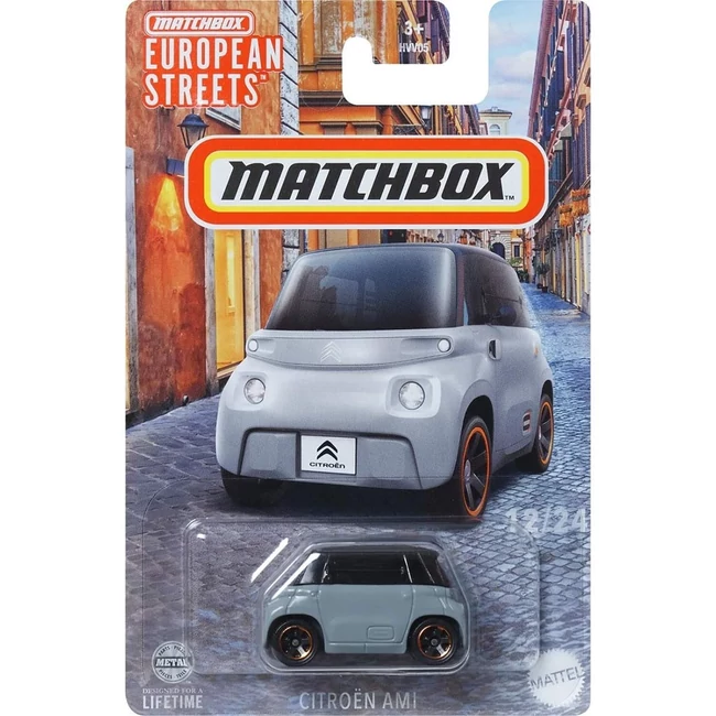 Hot Wheels: Európa széria – Citroen Ami kisautó 1/64 – Mattel