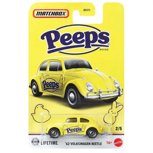 Matchbox '62 Volkswagen Beetle kisautó - Mattel