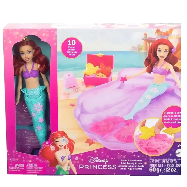 Disney Hercegnők: Ariel medencéje játékszett – Mattel
