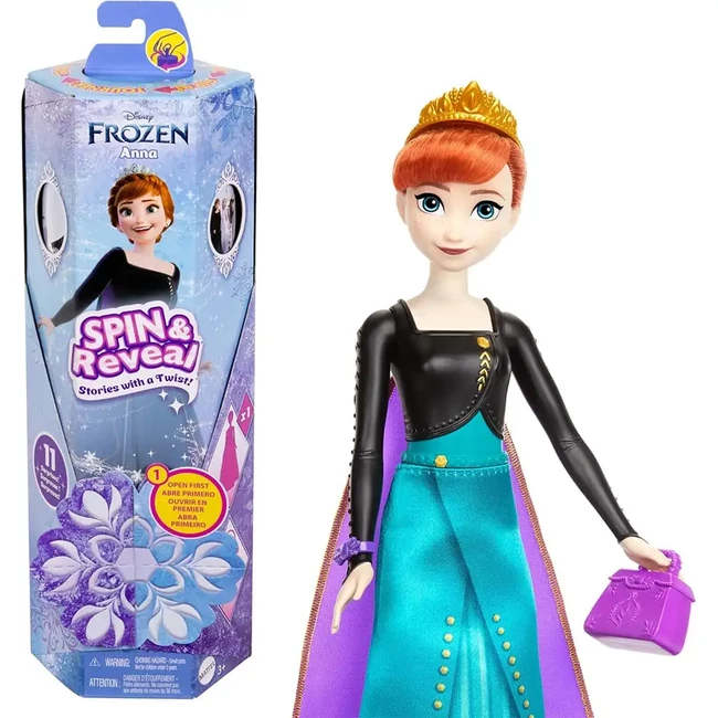 Jégvarázs: Varázslatos Meglepetés Anna baba – Mattel