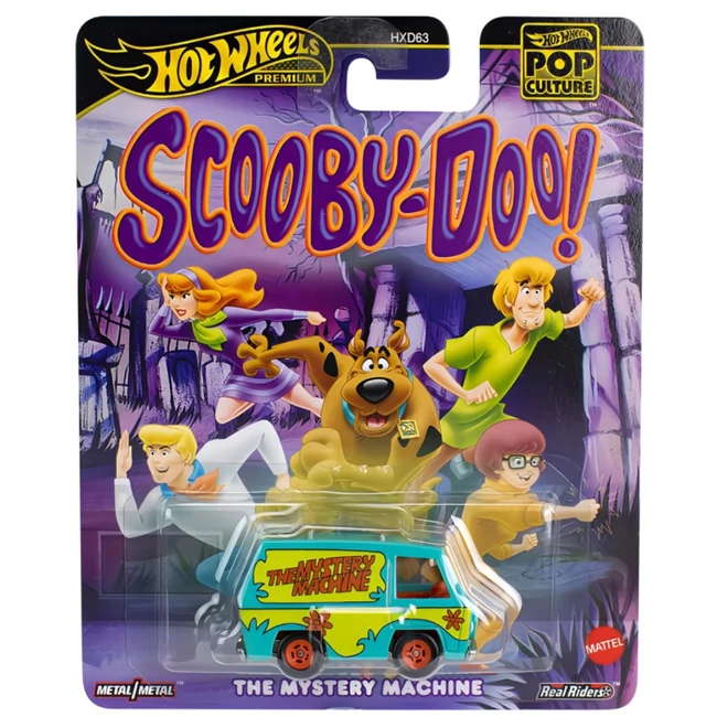 Hot Wheels Pop Culture: Scooby-Doo Csodajárgány kisautó 1/64 – Mattel