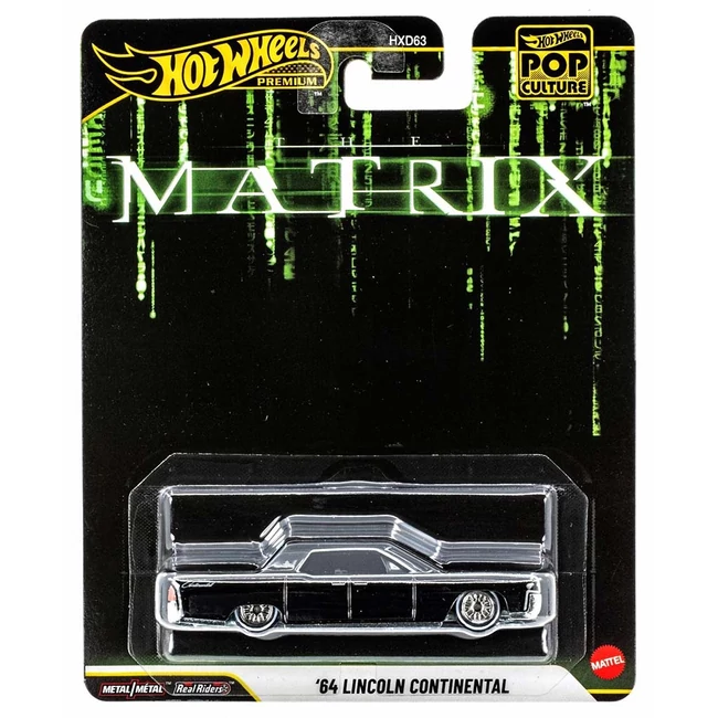 Hot Wheels: Pop kultúra széria – 64 Lincoln Continental kisautó 1/64 – Mattel