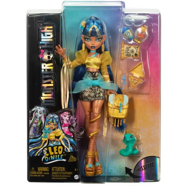 Monster High: Szörnyen új Cleo DeNile baba – Mattel