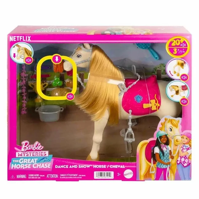 Barbie: Fenséges Tornádó Paripa – Mattel