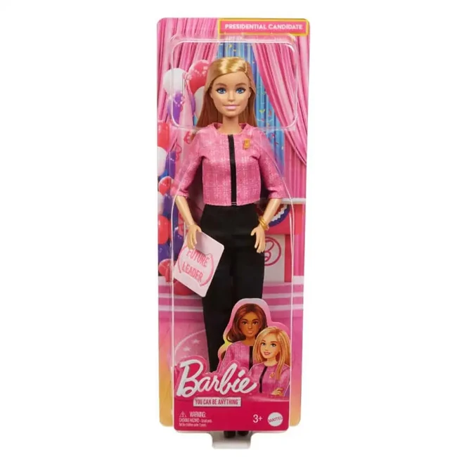 Barbie: Barbie Elnök szőke baba – Mattel
