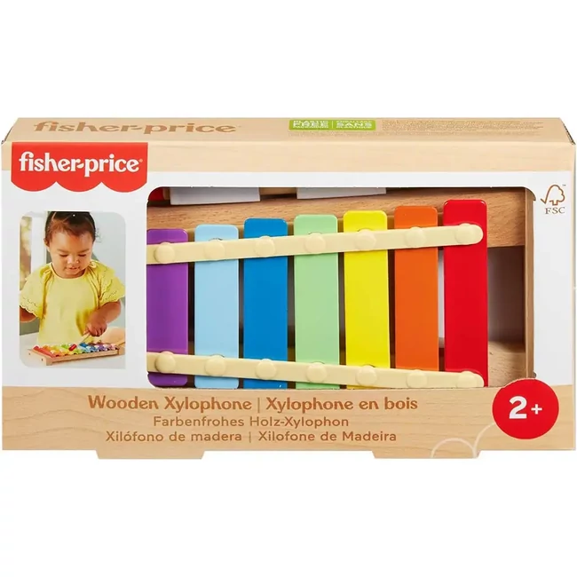 Fisher-Price: Wood Fa xilofon – Mattel