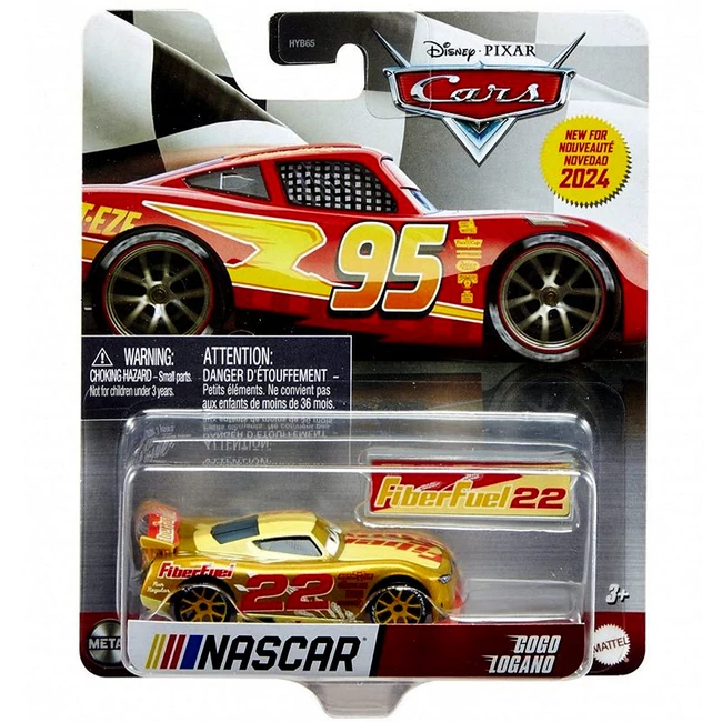 NASCAR Verdák 3: Gogo Logano karakter kisautó 1/55 – Mattel