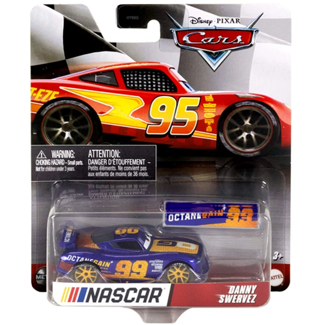 NASCAR Verdák 3: Danny Swervez karakter kisautó 1/55 – Mattel