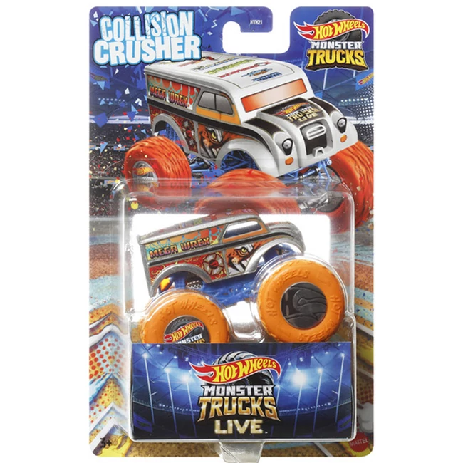 Hot Wheels Monster Trucks: Live kisautó 1/64 – Mattel