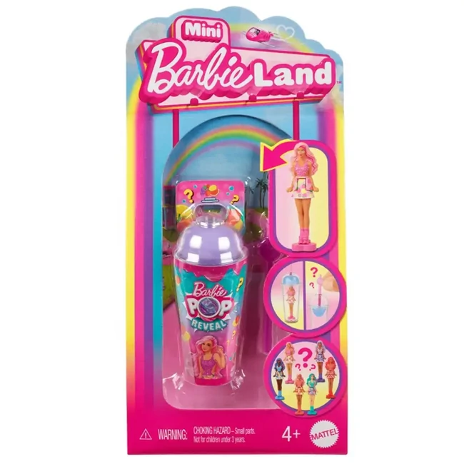 Barbie: Mini BarbieLand – Slime Reveal meglepetés baba – Mattel