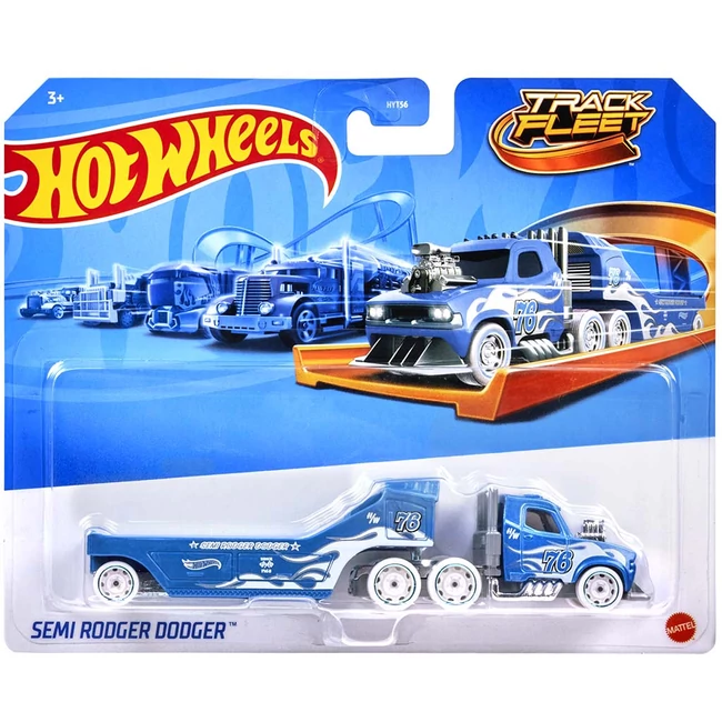 Hot Wheels: Semi Rodger Dodger kamion 1/64-es méretarány – Mattel