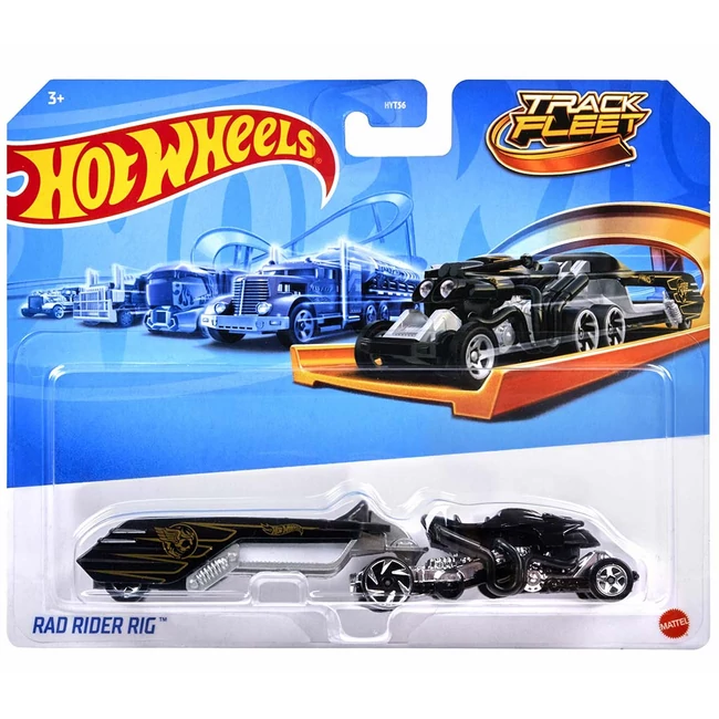 Hot Wheels: Rad Rider Rig vontatmánnyal 1/64-es méretarány – Mattel