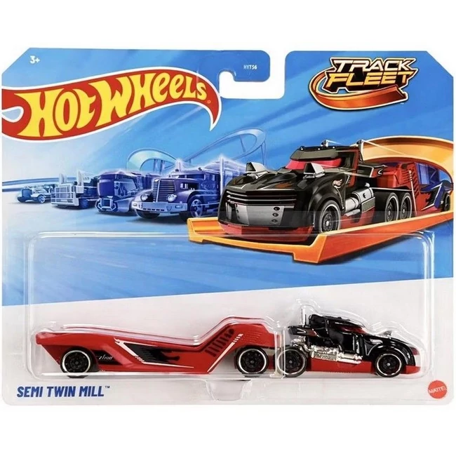 Hot Wheels: Semi Twin Mill szállítóautó 1/64 – Mattel