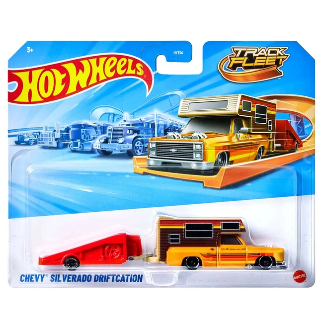 Hot Wheels: Chevy Silverado szállítóautó 1/64 – Mattel
