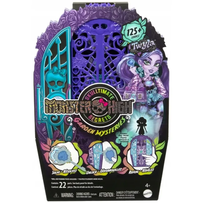 Monster High: Szörnyen jóbarátok titkai – Rémes nyomozás kertitkok Twyla baba – Mattel