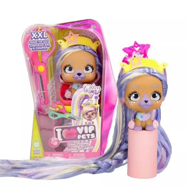 I Love VIP Pets: Hair Academy figura – Miley kutya
