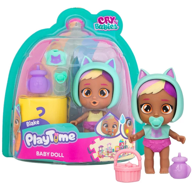 Cry Babies Playtime – Blake könnyes baba kiegészítőkkel