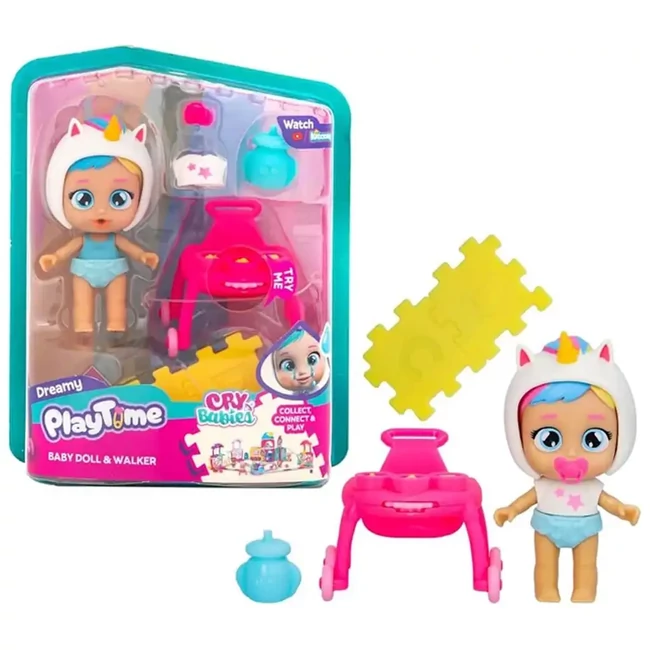 Cry Babies: Playtime – Dreamy és bébikompja játékszett