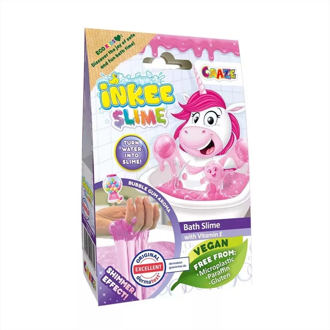 Craze Inkee: Unikornis vegán fürdő slime rágógumi illattal