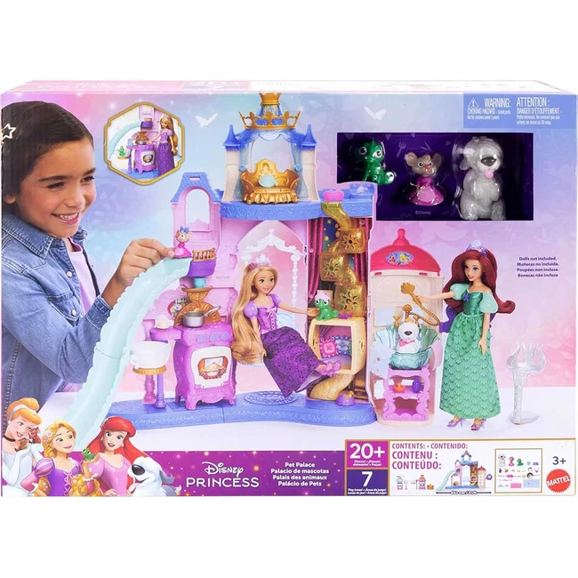 Disney Hercegnők: Kisállat kastély játékszett - Mattel