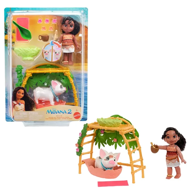 Disney Hercegnők: Vaiana 2 tesók játékszett – Mattel
