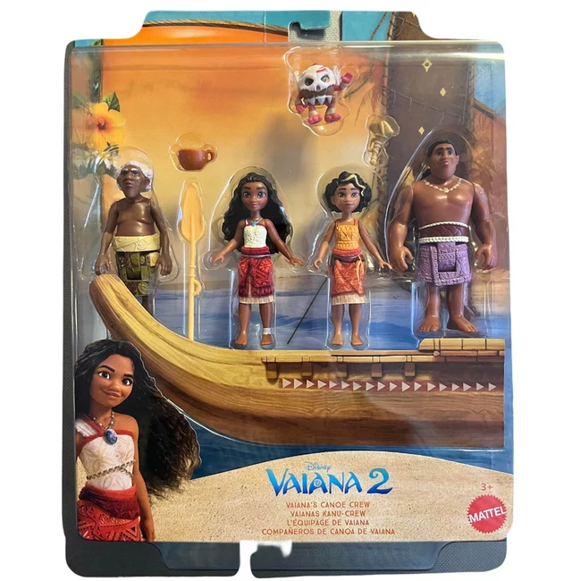 Disney Hercegnők: Vaiana 2 Legénység készlet – Mattel