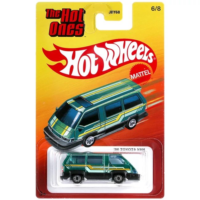 Hot Wheels: The Hot Ones ’86 Toyota Van kisautó 1/64 – Mattel