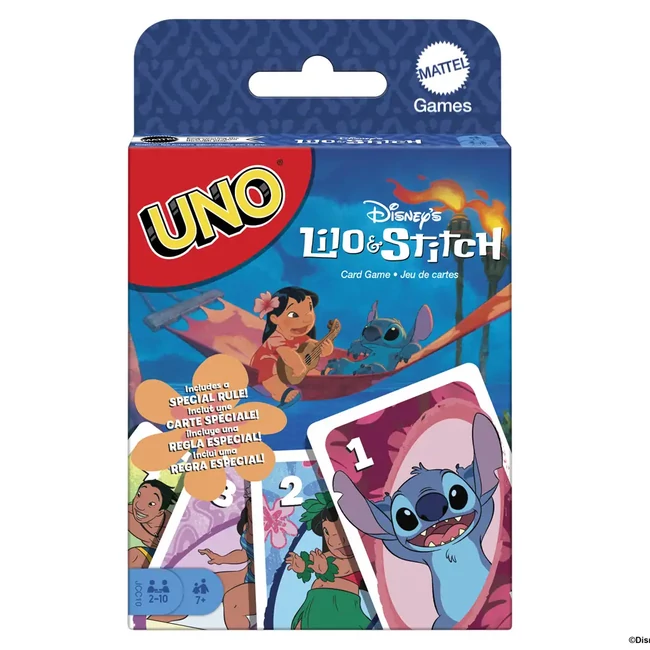 UNO: Disney Lilo és Stitch kártyajáték – Mattel