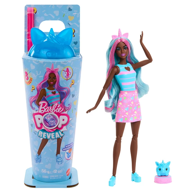Barbie: Slime Reveal Állati – Unikornis játékszett – Mattel