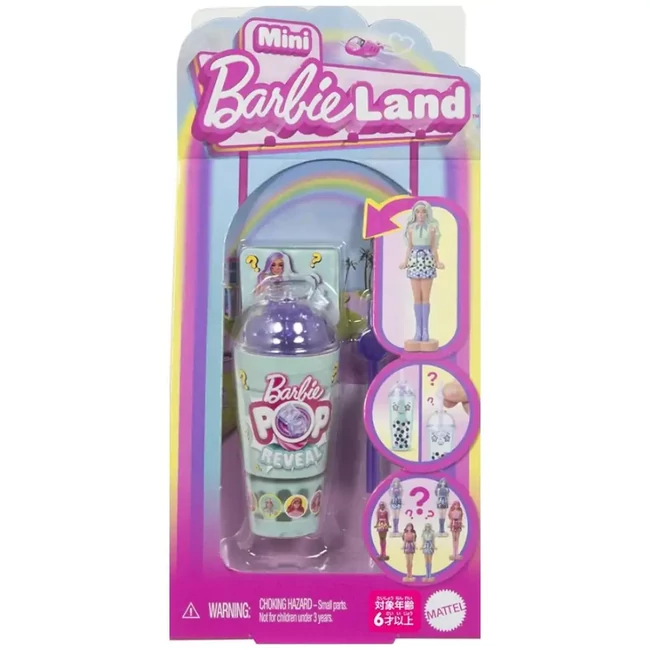 Barbie: Minie Barbieland – Slime Reveal 2. sorozat – Mattel